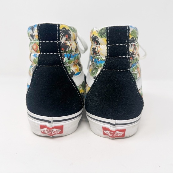 Vans SK8-Hi Aloha High Top Suede Sneakers - Picture 5 of 9